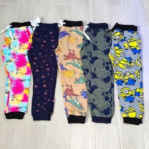 Printed joggers, fleece lined, NWT, sizes 8 to 14 kids, pick one